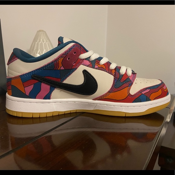 Nike Dunk Low Parra Abstract Art Size US10 Mens - Picture 8 of 9